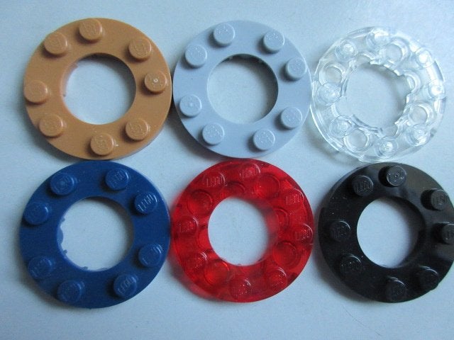 nr. 8066, Ronde plaatjes/ringen 4x4, Ophalen of Verzenden, Zo goed als nieuw, Lego