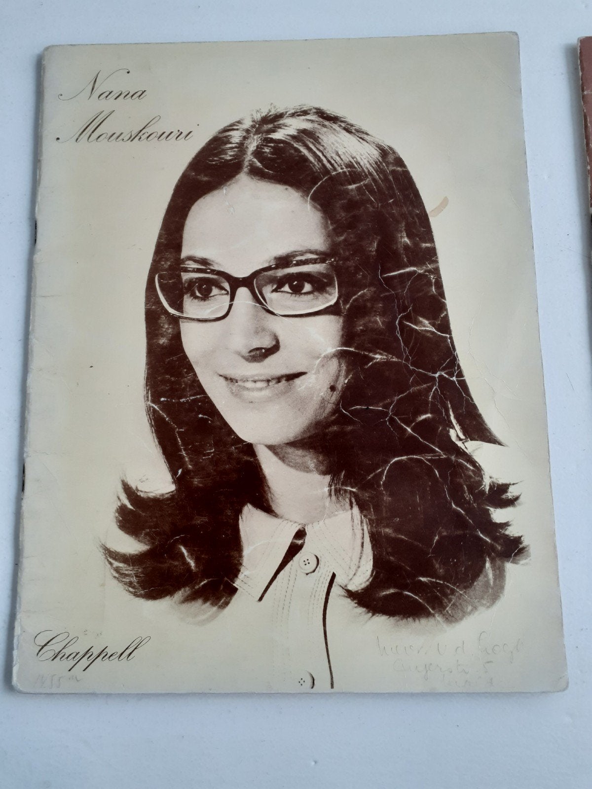 Nana Mouskouri & Georges Moustaki bladmuziek, Gebruikt, Gitaar, Ophalen of Verzenden, Artiest of Componist