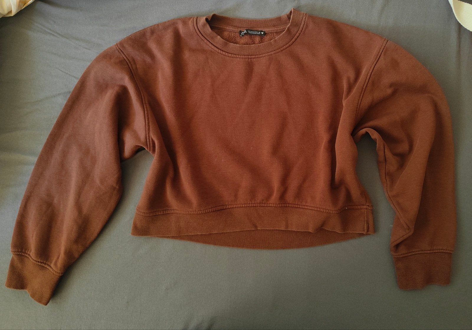 Cropped Sweater, Kleding | Dames, Maat 38/40 (M), Bruin, Verzenden, Zara