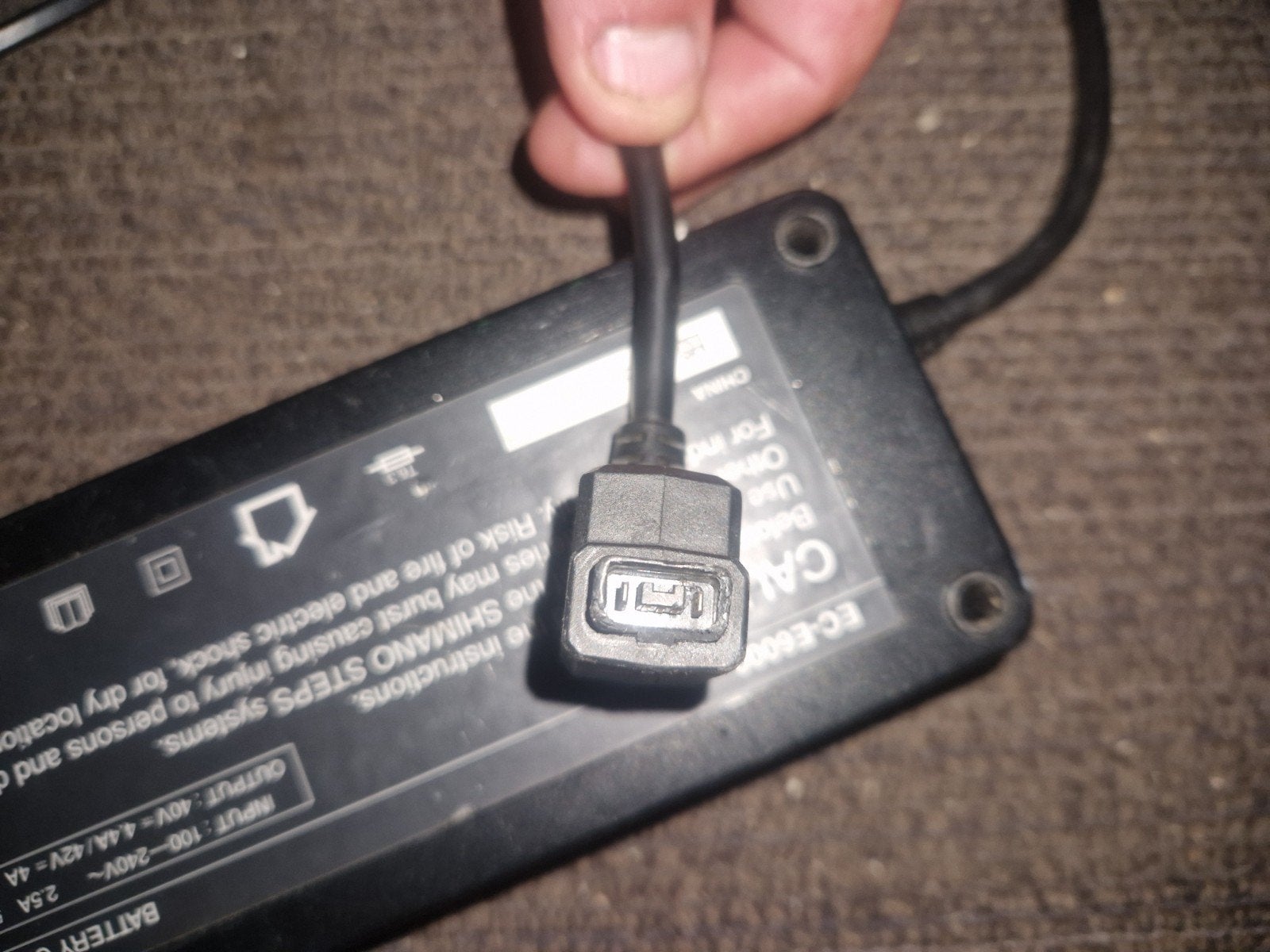 Shimano Steps EC-E6000 Acculader, Gebruikt