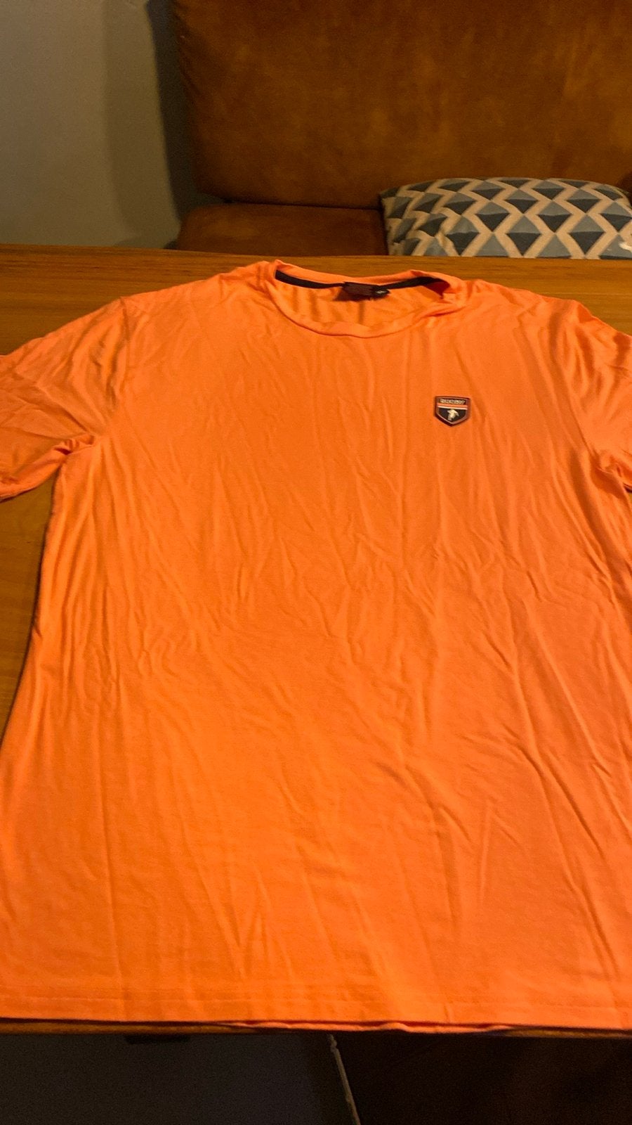 Ruckfield Sébastien Chabal Rugby T-shirt XL Oranje, Kleding | Heren, Ophalen of Verzenden, Zo goed als nieuw, Maat 56/58 (XL)