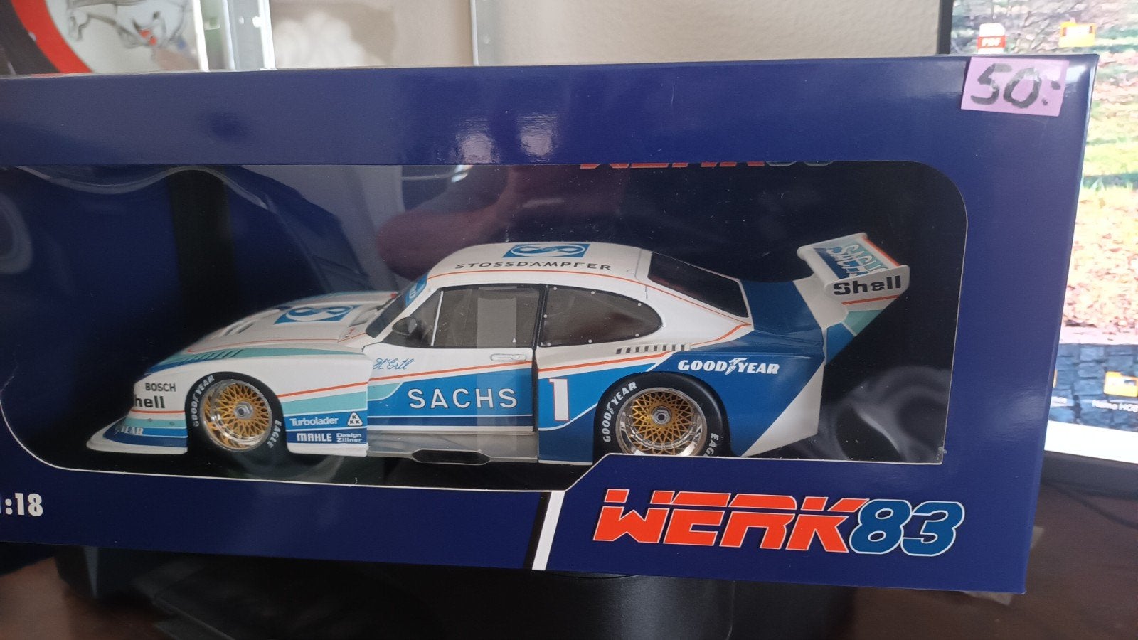 Nieuwe modelauto Ford Capri race, Overige merken, Auto, Nieuw, Ophalen of Verzenden