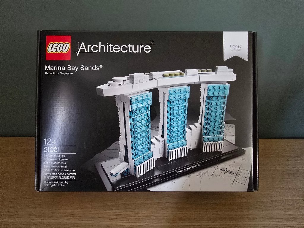 Lego Architecture 21021 Marina Bay Sands, Lego, Nieuw, Architecture, Ophalen of Verzenden