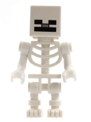 lego friends, minicraft skelet  min011, Minecraft, Lego, Ophalen of Verzenden, Zo goed als nieuw