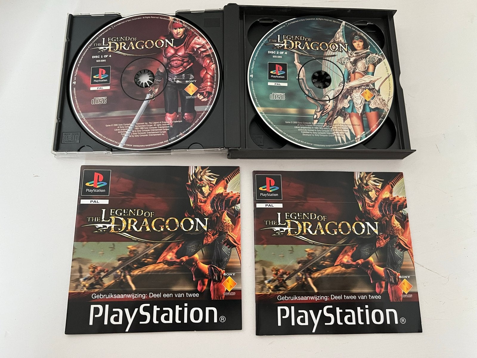 The Legend of Dragoon PS1 - Zo goed als nieuw!, S, 1 speler, P, Ophalen of Verzenden