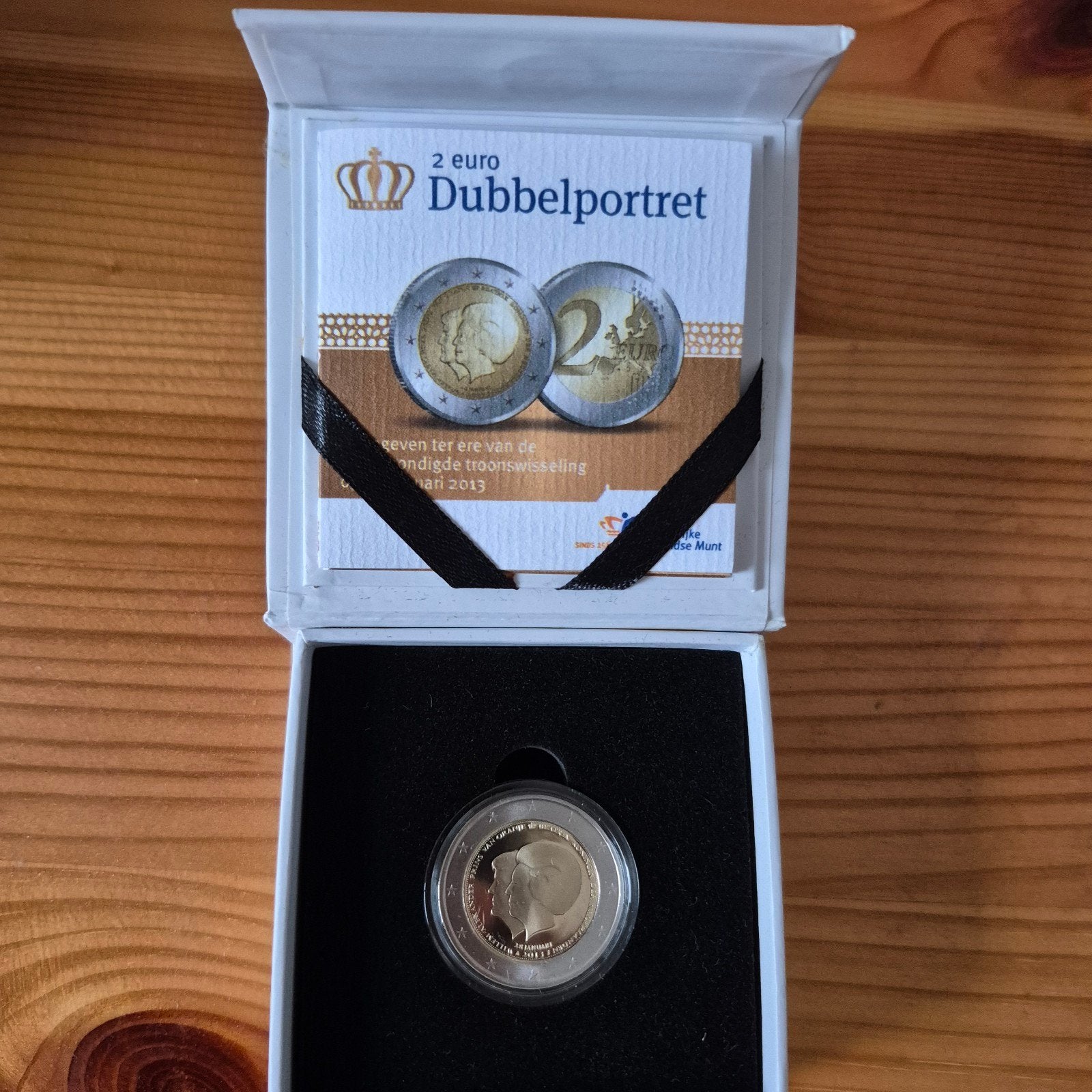 2 Euro Dubbelportret 2013 proof, Postzegels en Munten, Verzenden, Koningin Beatrix, Euro's, Setje