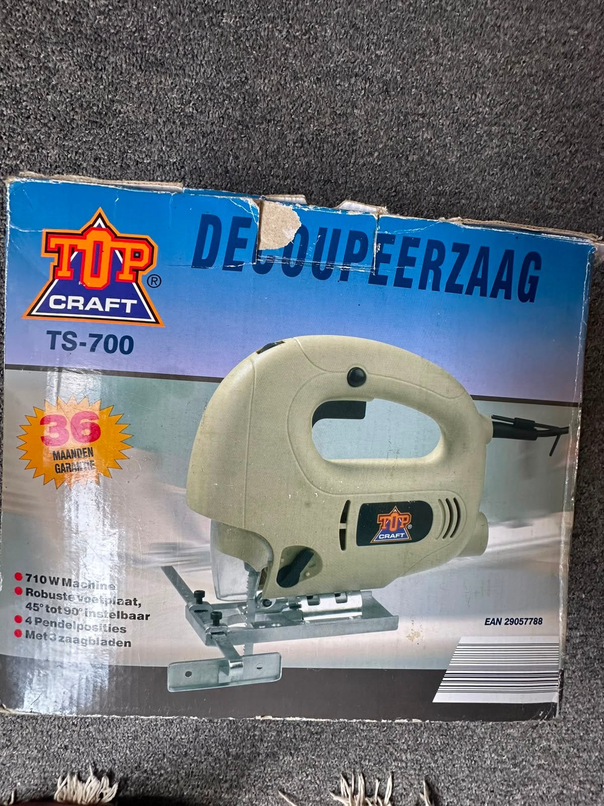 Top Craft TS-700 Decoupeerzaag / Figuurzaag, Ophalen of Verzenden