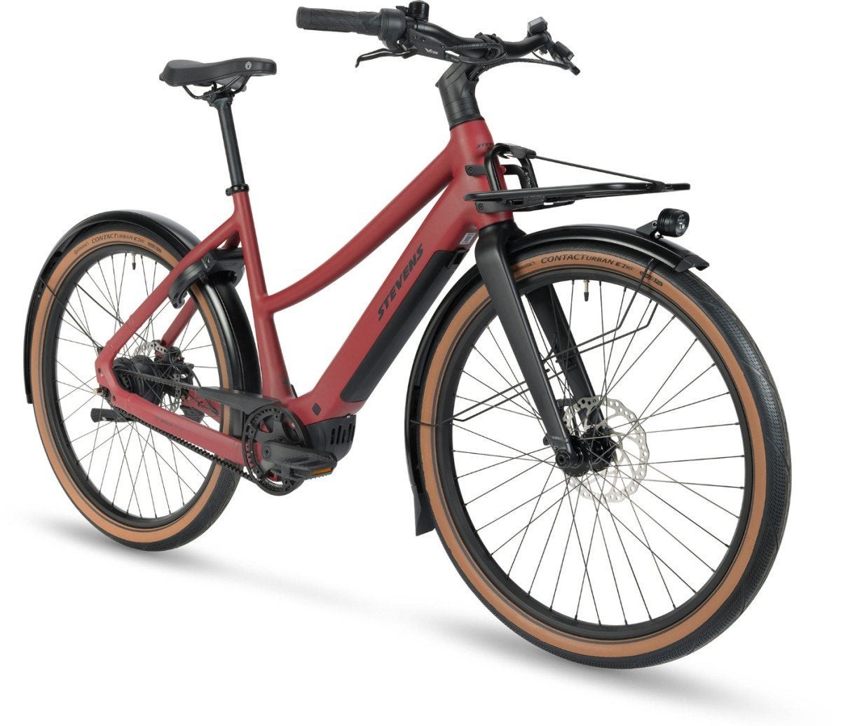 Cross E-Simeto LT 25 M Bordeaux Red, -, -, Nieuw, 51 tot 55 cm