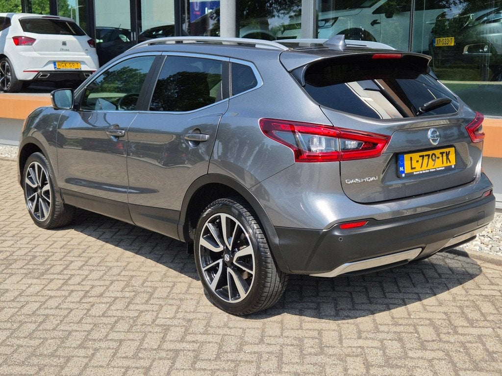 Nissan Qashqai 1.2 Tekna / panoramadak / stoelverwarming / c, Automatische klimaatregeling, Gebruikt, Euro 6, 4 cilinders