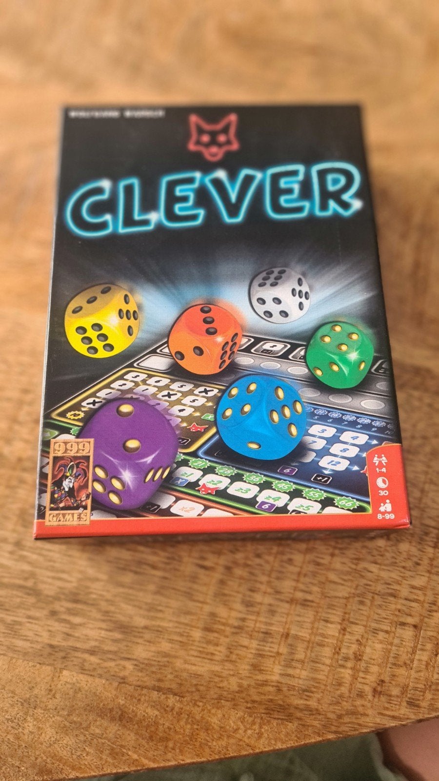 Clever dobbelspel - Nog nooit gebruikt!, Een of twee spelers, Ophalen of Verzenden, Nieuw, 999 Games
