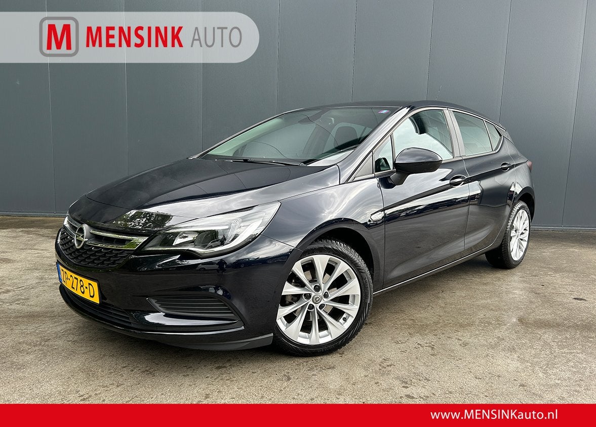 Opel Astra 1.0 Online Edition LED CRUISE AIRCO TREKHAAK, Gebruikt, Euro 6, Blauw, Origineel Nederlands