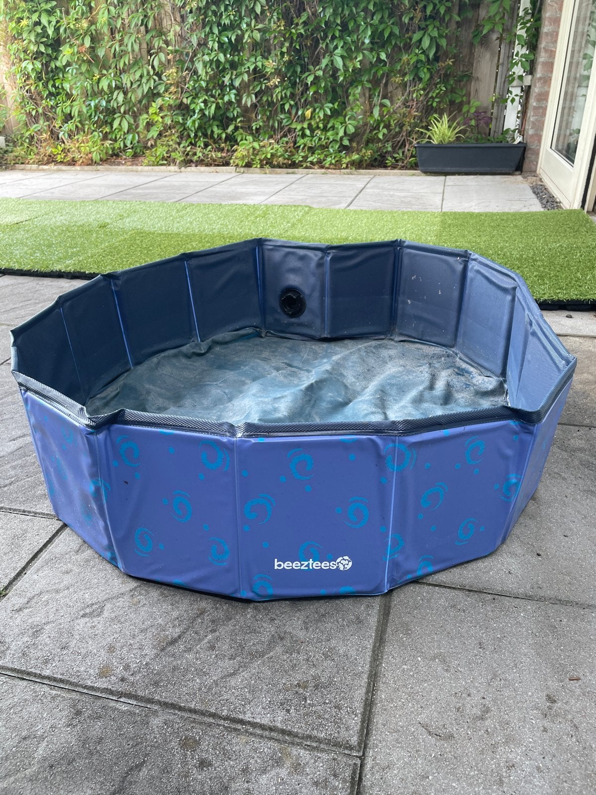 Beeztees Doggy Dip dog pool blue D 80 H 20 cm, Dieren en Toebehoren, Ophalen, Gebruikt