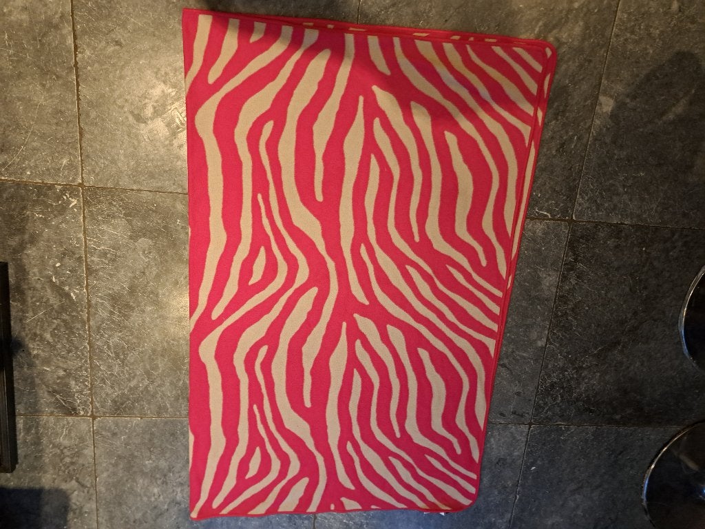 Roze dekentje of speelkleed 130 x 170cm, Ophalen of Verzenden, Zo goed als nieuw