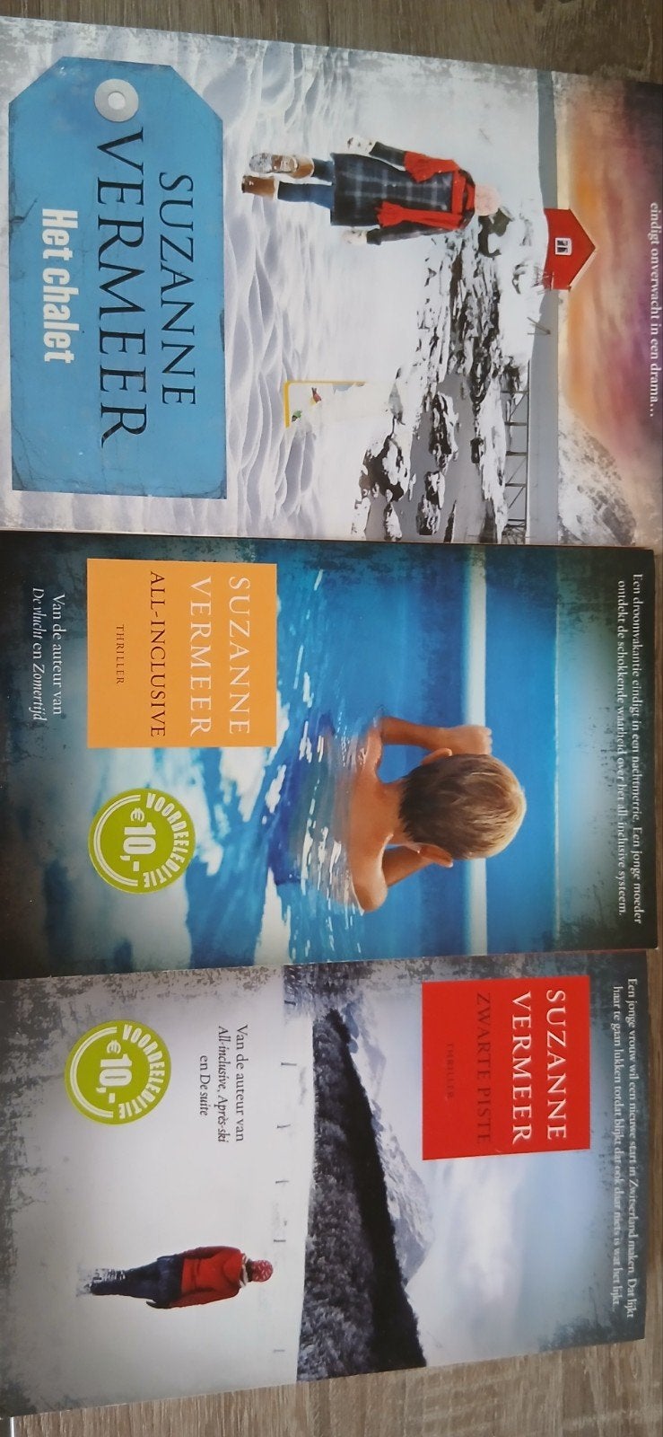 Suzanne Vermeer Thriller Boeken, Boeken, Verzenden, Gelezen, Suzanne Vermeer, Nederland