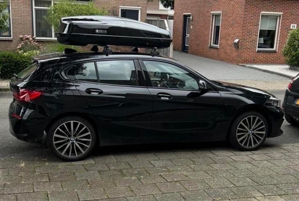 Dakkoffer met dakdragers voor BMW F40, Ophalen, Gebruikt