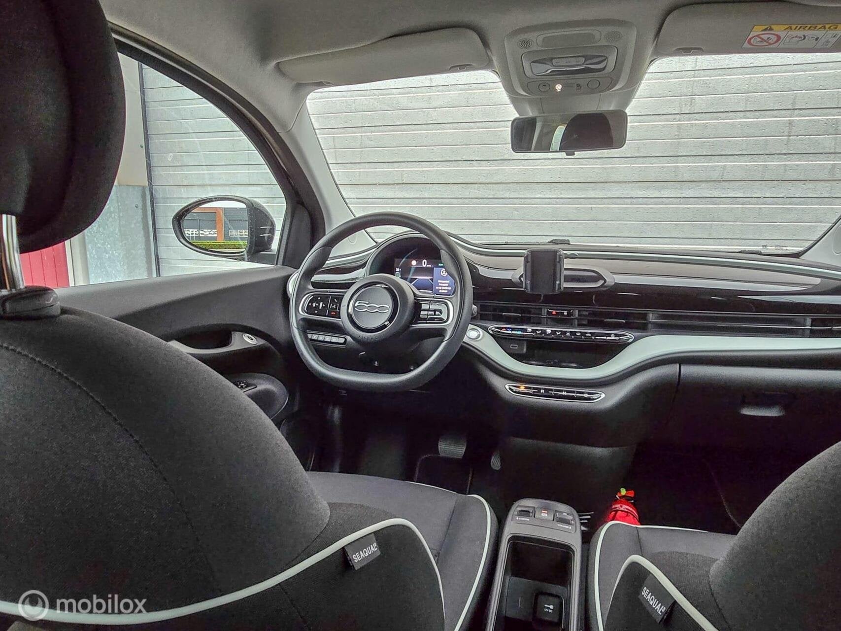 Fiat 500 Action 24 kWh, Gebruikt, 95 pk, 4 stoelen, Zwart