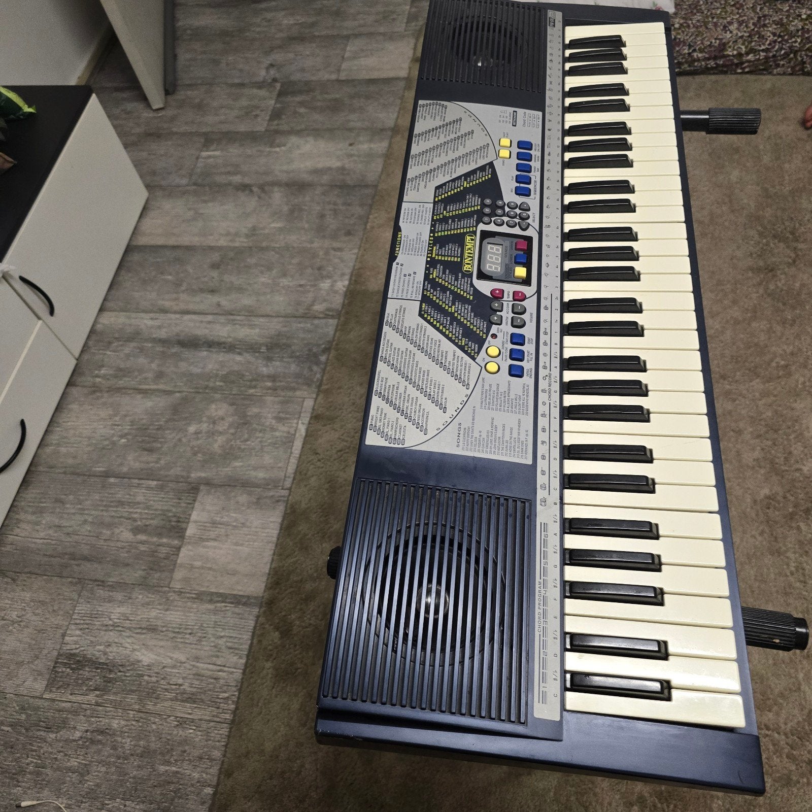 Bontempi PM 66 digitale piano/keyboard, Ophalen of Verzenden, Gebruikt, 61 toetsen, Overige merken