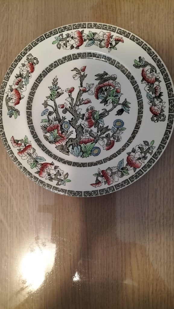 Mooi bordje Indian Tree - 22 cm doorsnee nooit gebruikt, Nieuw, Ophalen of Verzenden, Bord(en), Overige stijlen