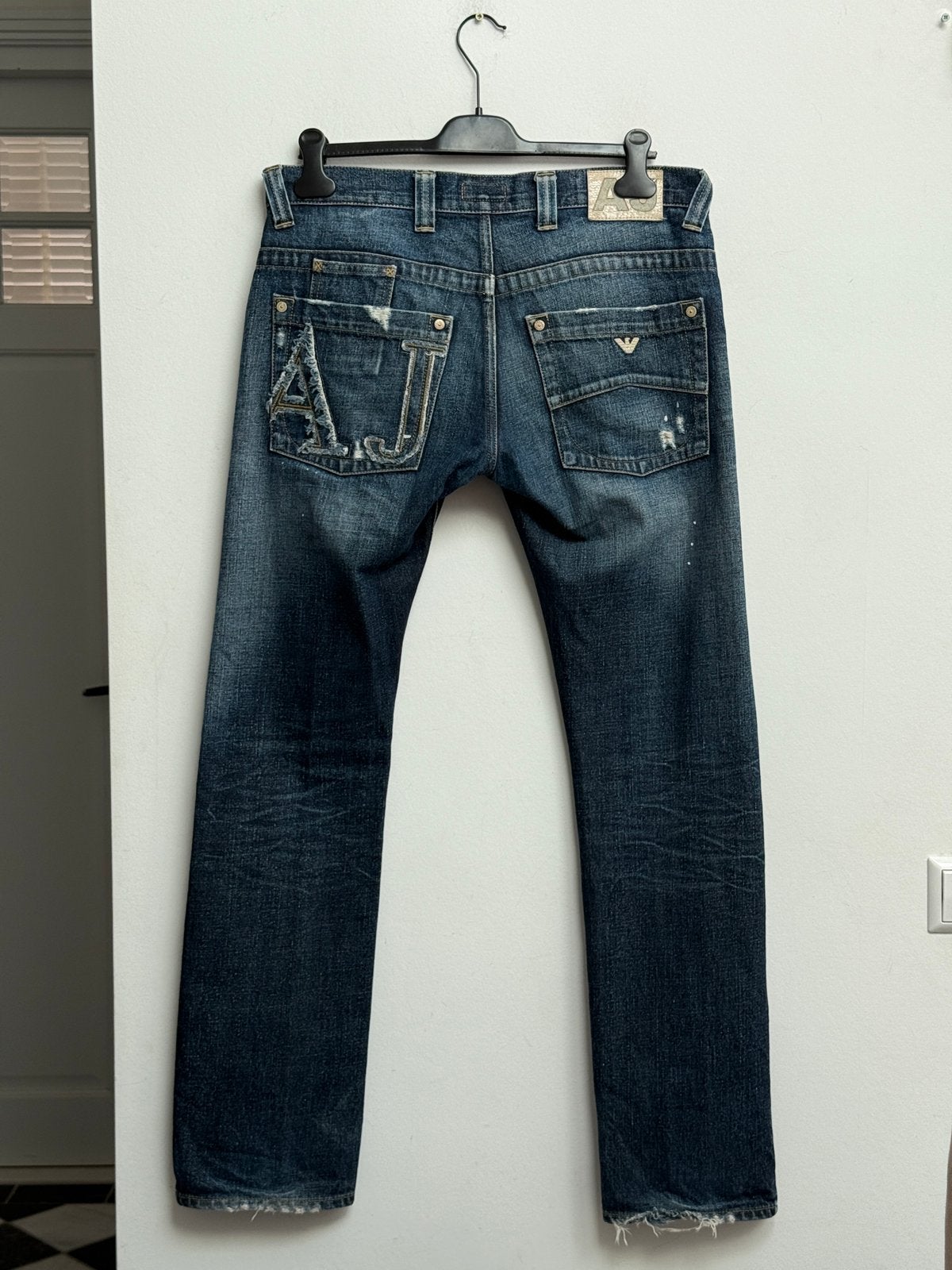 Armani Jeans AJ Spijkerbroek Heren Maat 33, Kleding | Heren, Ophalen of Verzenden, Zo goed als nieuw, Blauw, W33 - W34 (confectie 48/50)