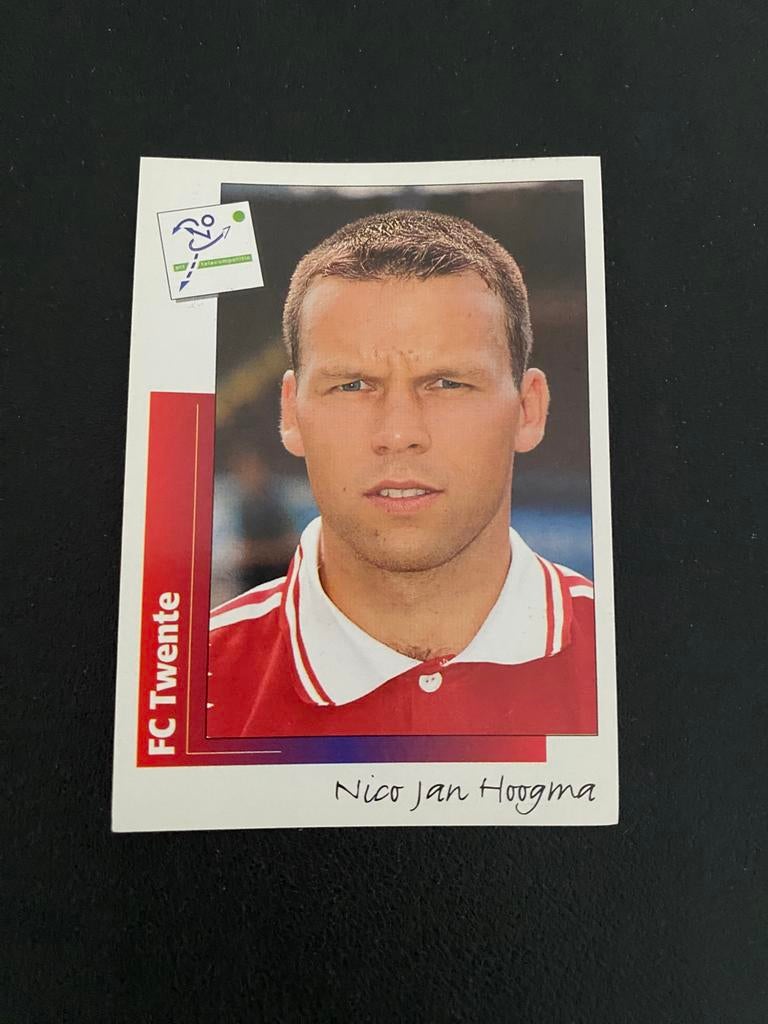 Nico Jan Hoogma - FC Twente - Panini Voetbal 96, Verzamelen, Ophalen of Verzenden, Zo goed als nieuw, F.C. Twente, Poster, Plaatje of Sticker