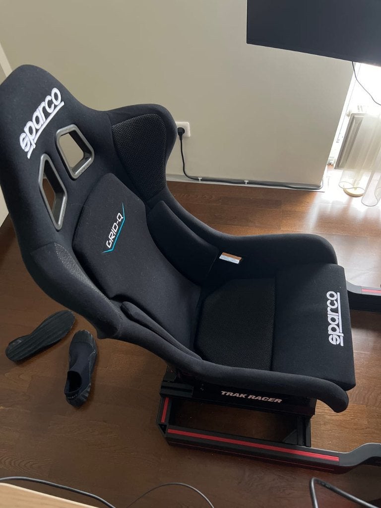 Sparco GRID-Q racestoel voor simracing, Ophalen, Overige merken, Zo goed als nieuw