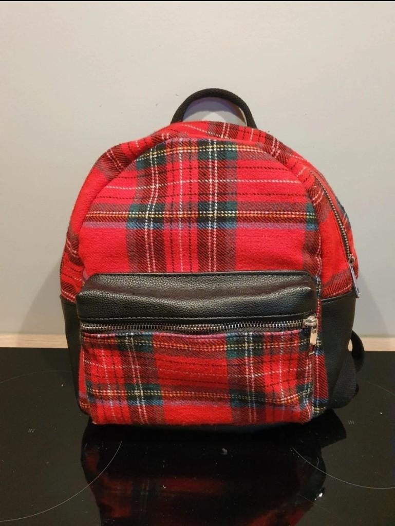 Kleine rugzak met Schotse ruit, Ophalen of Verzenden, Nieuw, Overige merken, 30 tot 45 cm