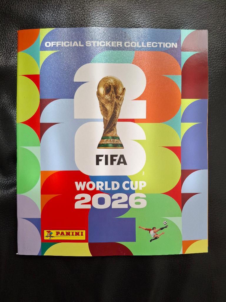 Leeg Panini sticker boek WK 2026, Verzamelen, Ophalen of Verzenden, Nieuw, Buitenlandse clubs, Boek of Tijdschrift