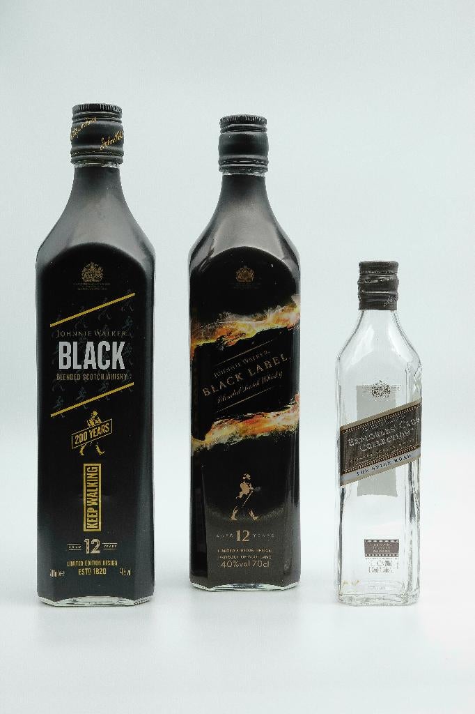 Johnnie Walker Whisky flessen (leeg), Ophalen of Verzenden, Gebruikt