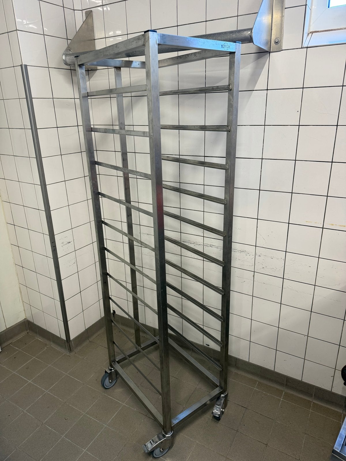 RVS Gastronoom Rekwagen van Blokvlak - Zo goed als nieuw, Ophalen, Zo goed als nieuw