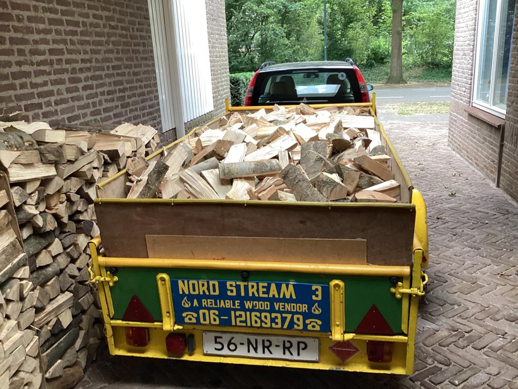🔥🔥 essen essenhout haardhout pizzaoven droog 👨‍🍳👨‍🍳, 3 tot 6 m³, Ophalen, Essenhout, Blokken