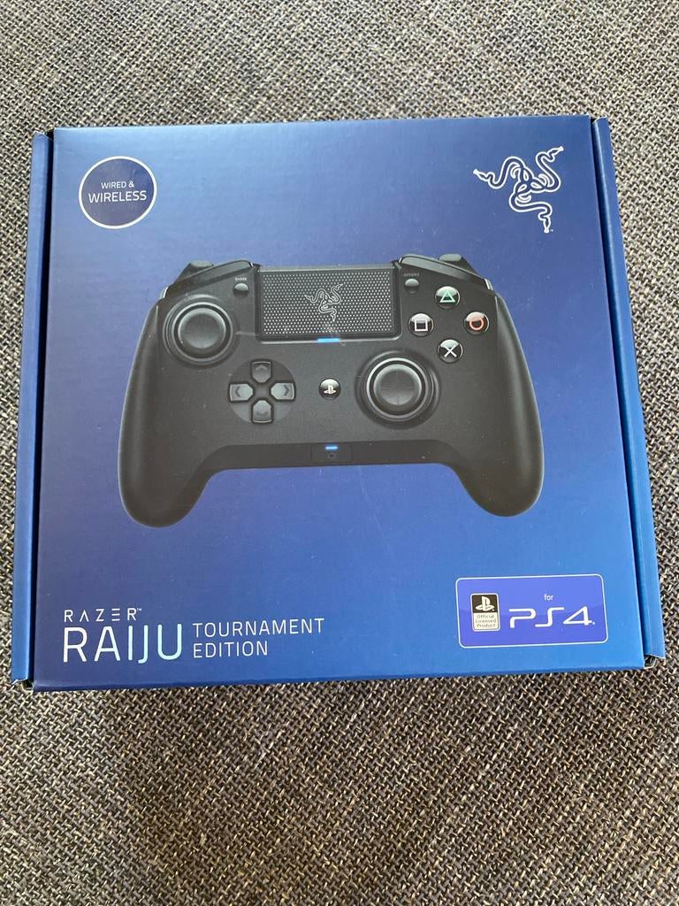 Razer Raiju Tournament Edition Controller PS4, Spelcomputers en Games, Ophalen of Verzenden, Zo goed als nieuw, Controller, PlayStation 4