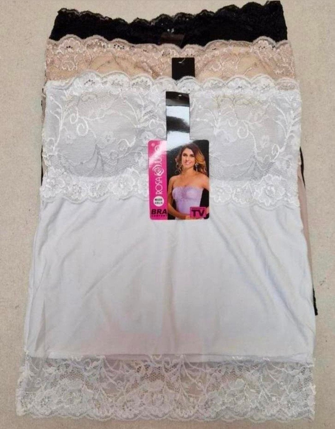 Partij bh tops met kant en vulling € 0,80 p.st., ., Nieuw, Ophalen of Verzenden, .
