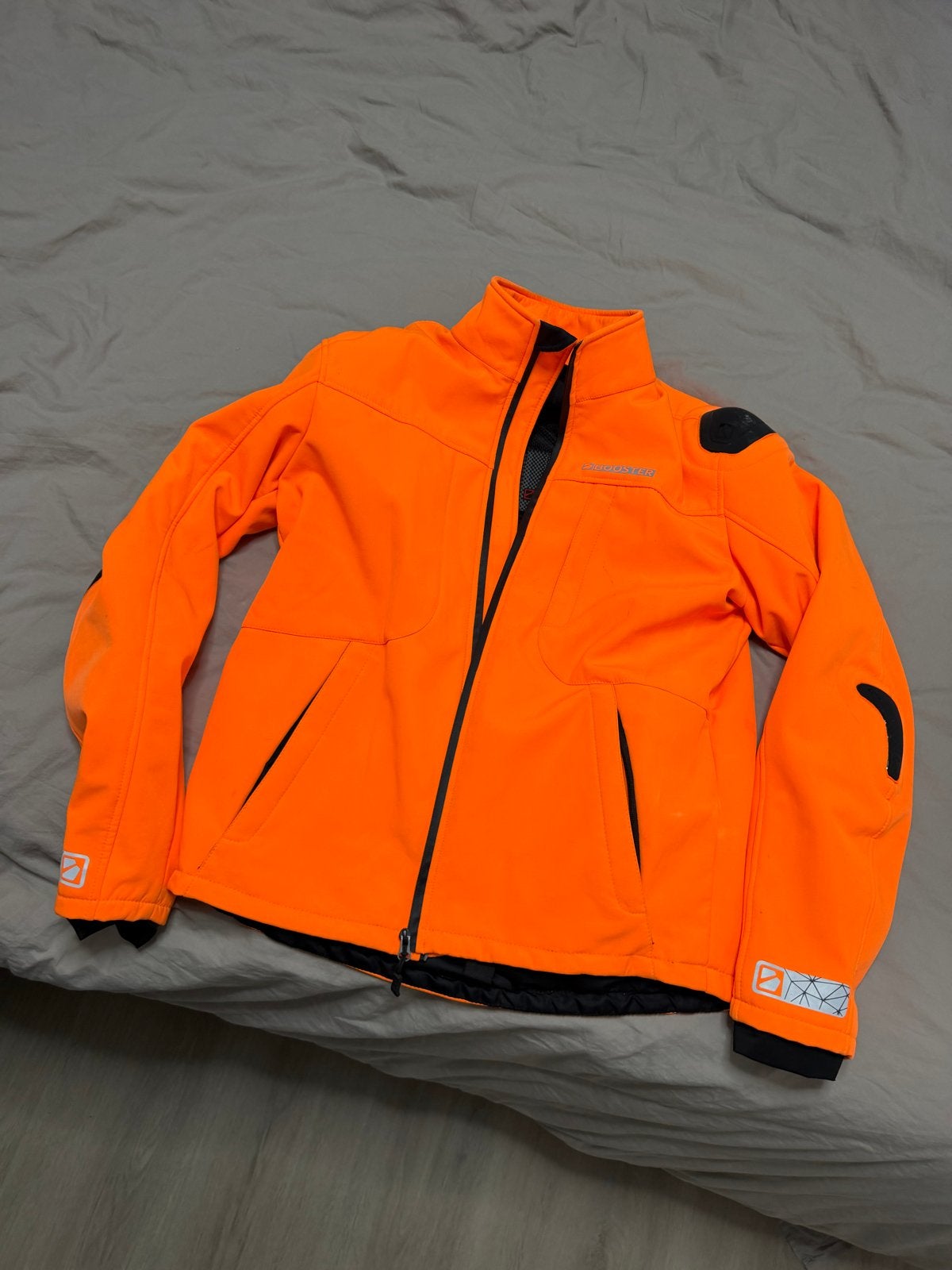 Motorjas textiel maat L met protectie - Warm en veilig, Ophalen of Verzenden, Tweedehands, Heren, Jas | textiel