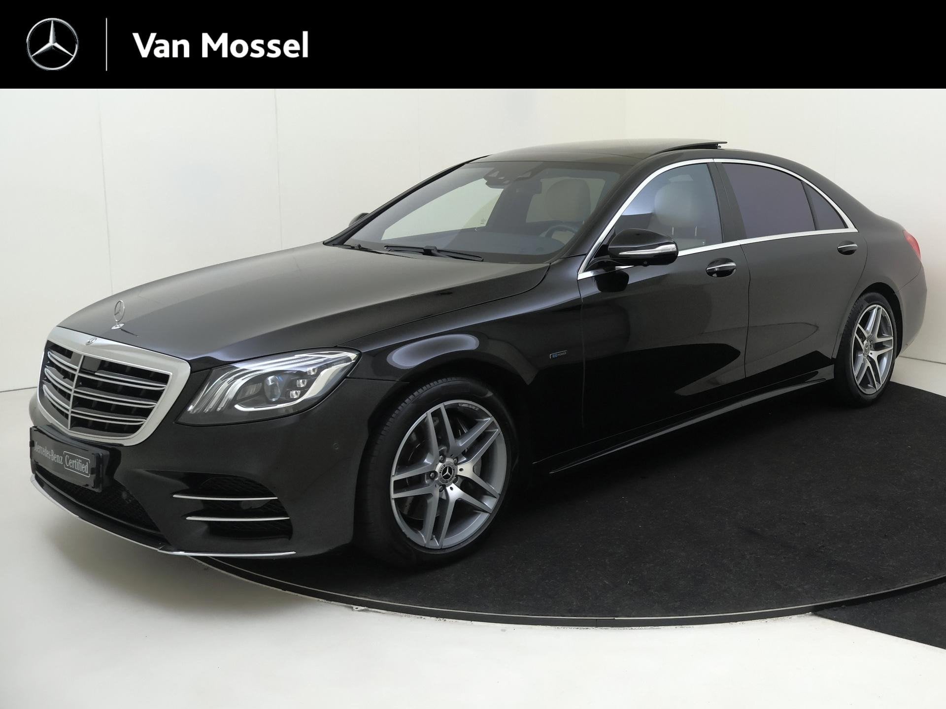 Mercedes-Benz S-klasse 560 e Lang Premium Plus /Panoramadak, Automaat, Gebruikt, 367 pk, Bedrijf