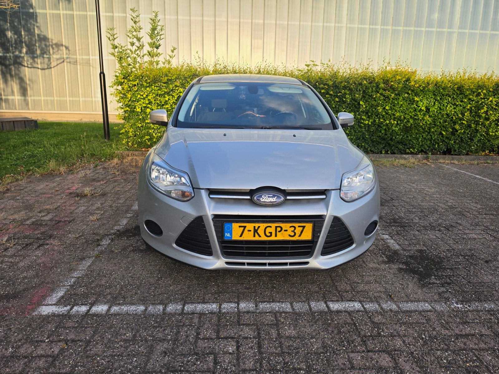 Ford Focus 1.6 Tdci 77KW Wagon 2013 Grijs, Auto's, Stof, Bluetooth, 4 cilinders, Origineel Nederlands