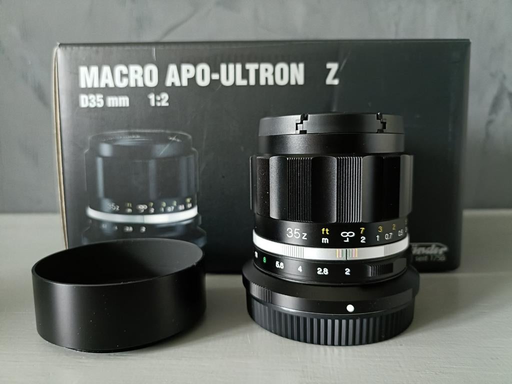 Voigtländer Macro APO Ultron 35mm f/2.0 D voor Nikon Z-mount, Ophalen of Verzenden, Zo goed als nieuw, Standaardlens