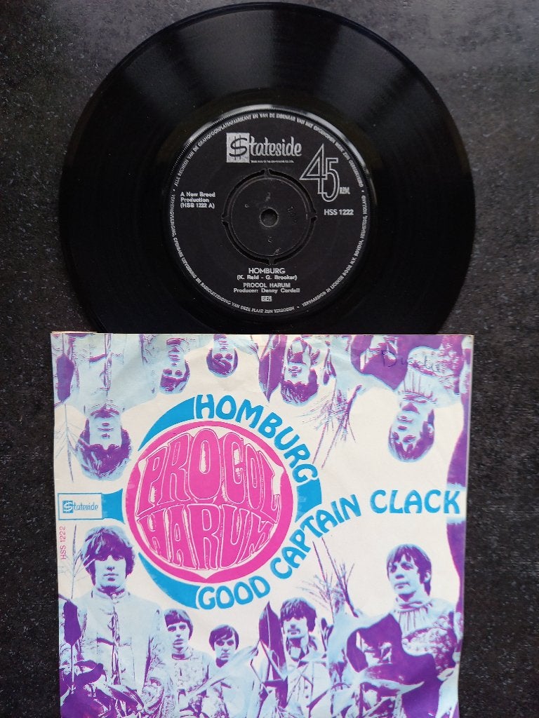Procol Harum - Homburg 1967, Gebruikt, 7 inch, Ophalen of Verzenden, Pop