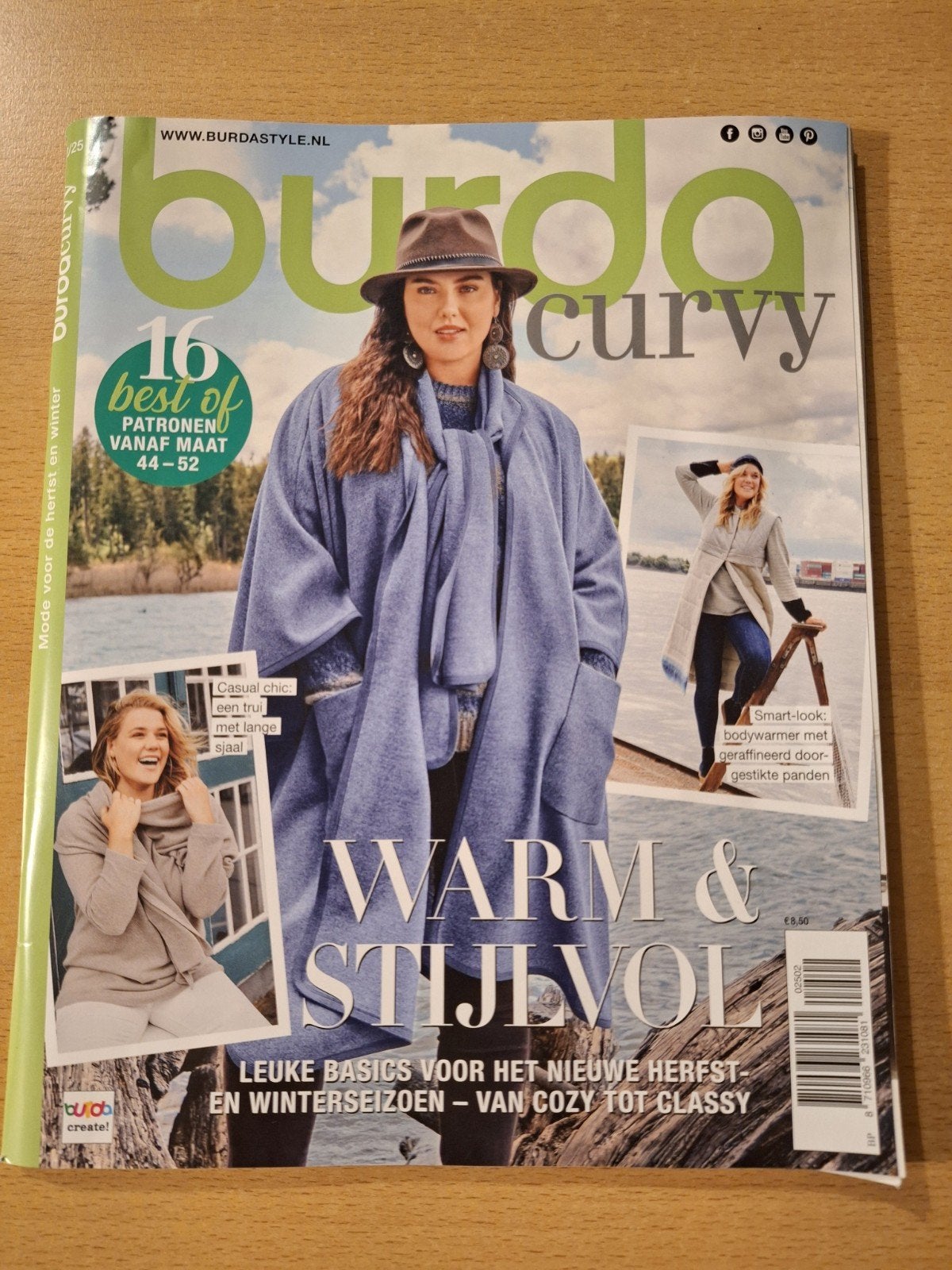 Burda Curvy, Hobby en Vrije tijd, Kledingpatronen, Ophalen of Verzenden, Nieuw, Vrouw, Burda