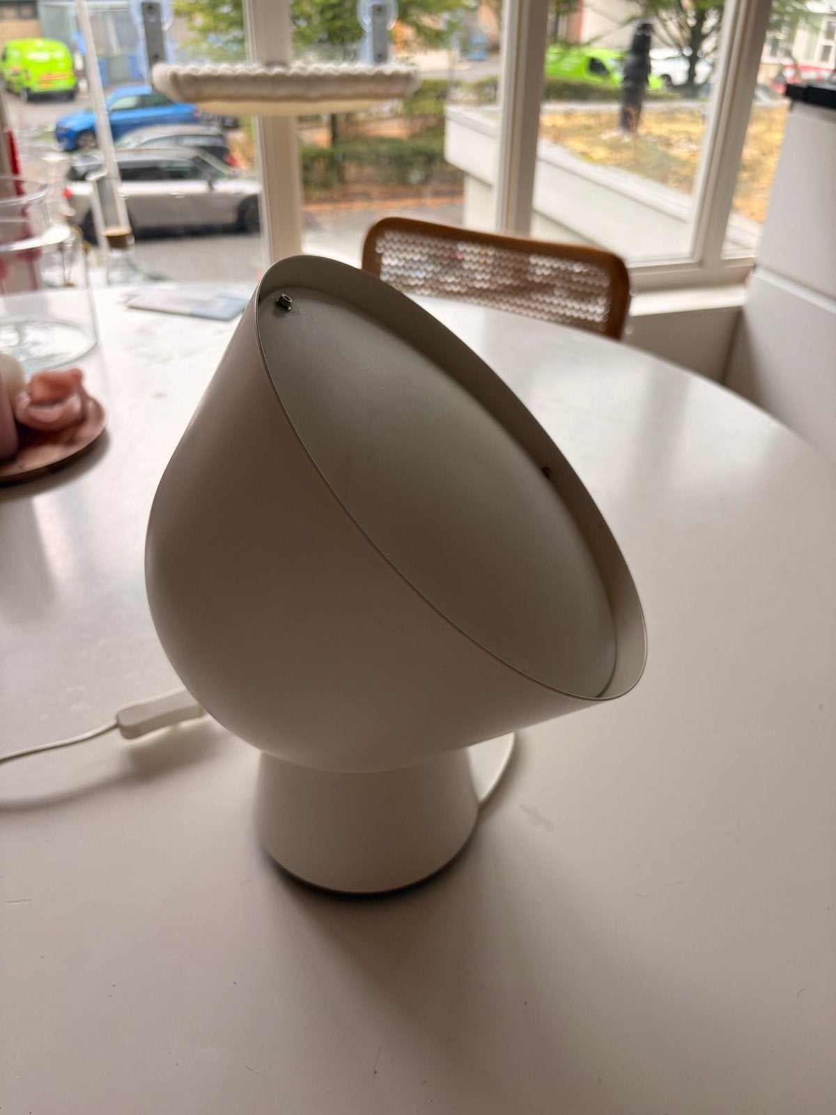 2x design lamp - IKEA PS 2017 Ola Wilburg, Huis en Inrichting, Lampen | Tafellampen, Ophalen, Wit, IKEA, Modern