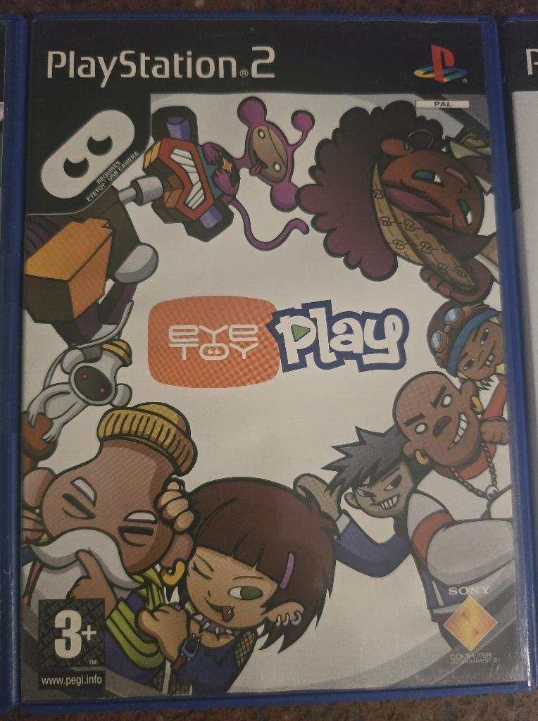 Play Station 2 Eye toy play, 1 speler, Ophalen of Verzenden, Zo goed als nieuw, Vanaf 3 jaar
