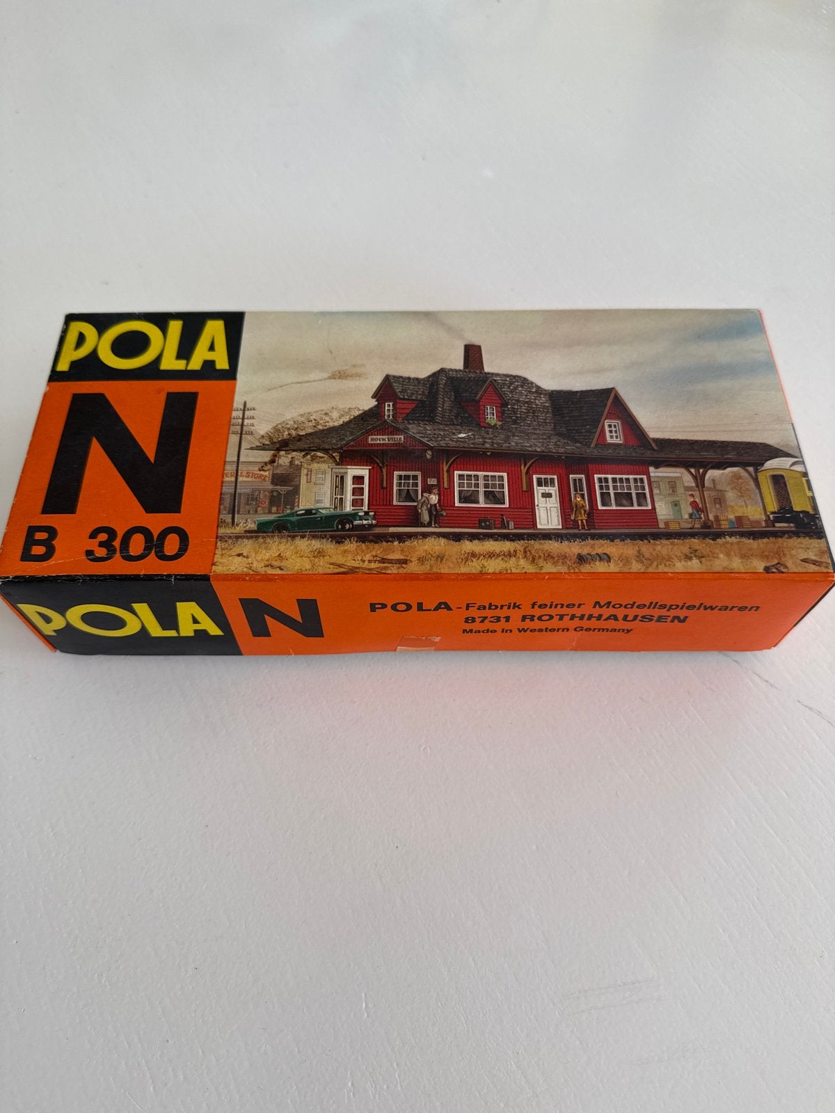 Pola N B 300 Station Rothhausen Modelbouw Huisje, Overige merken, Gelijkstroom of Wisselstroom, Brug, Tunnel of Gebouw, Nieuw