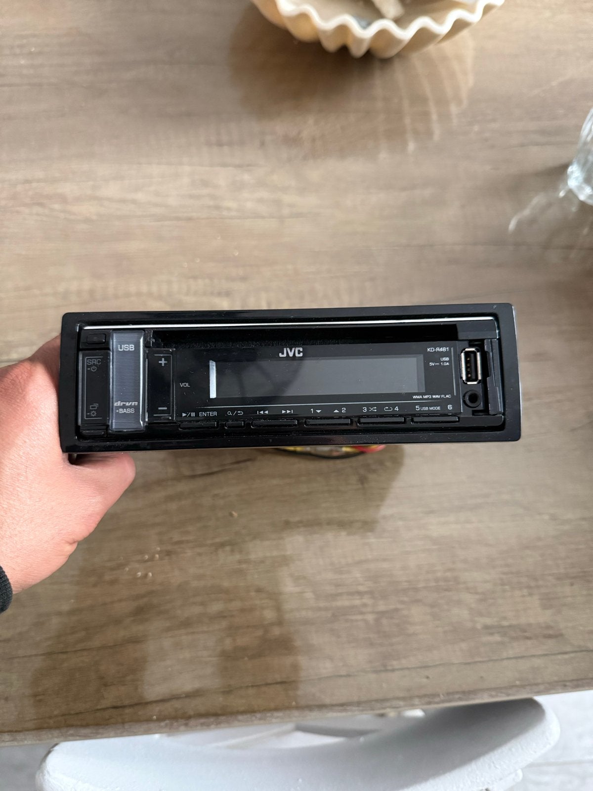 JVC Autoradio met USB - Zo goed als nieuw, Ophalen of Verzenden, Zo goed als nieuw
