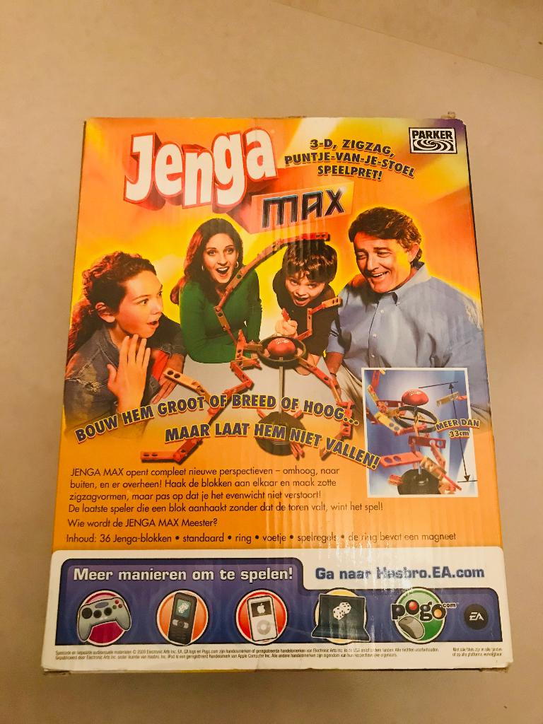 gezinspel Jenga, Vijf spelers of meer, Ophalen of Verzenden, Zo goed als nieuw