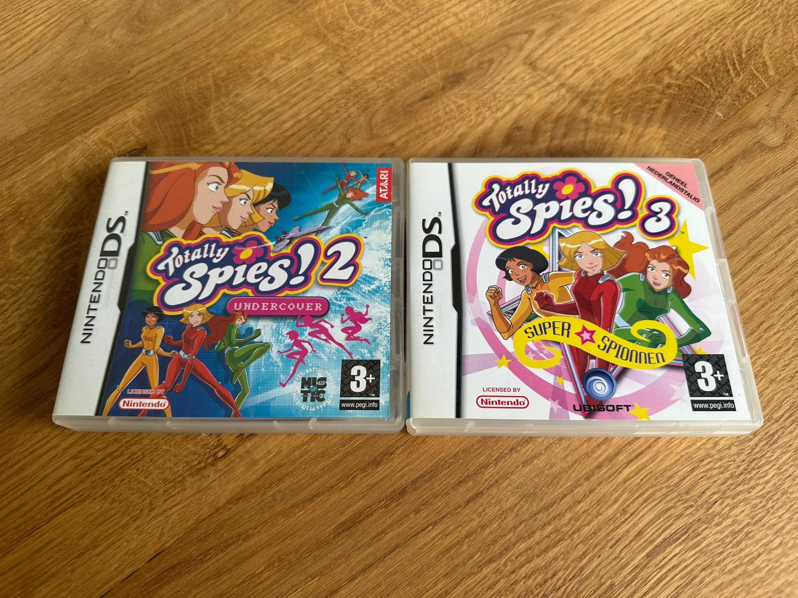 Nintendo DS Totally Spies 2 & 3 in perfecte staat, 1 speler, Ophalen of Verzenden, Zo goed als nieuw, Vanaf 3 jaar