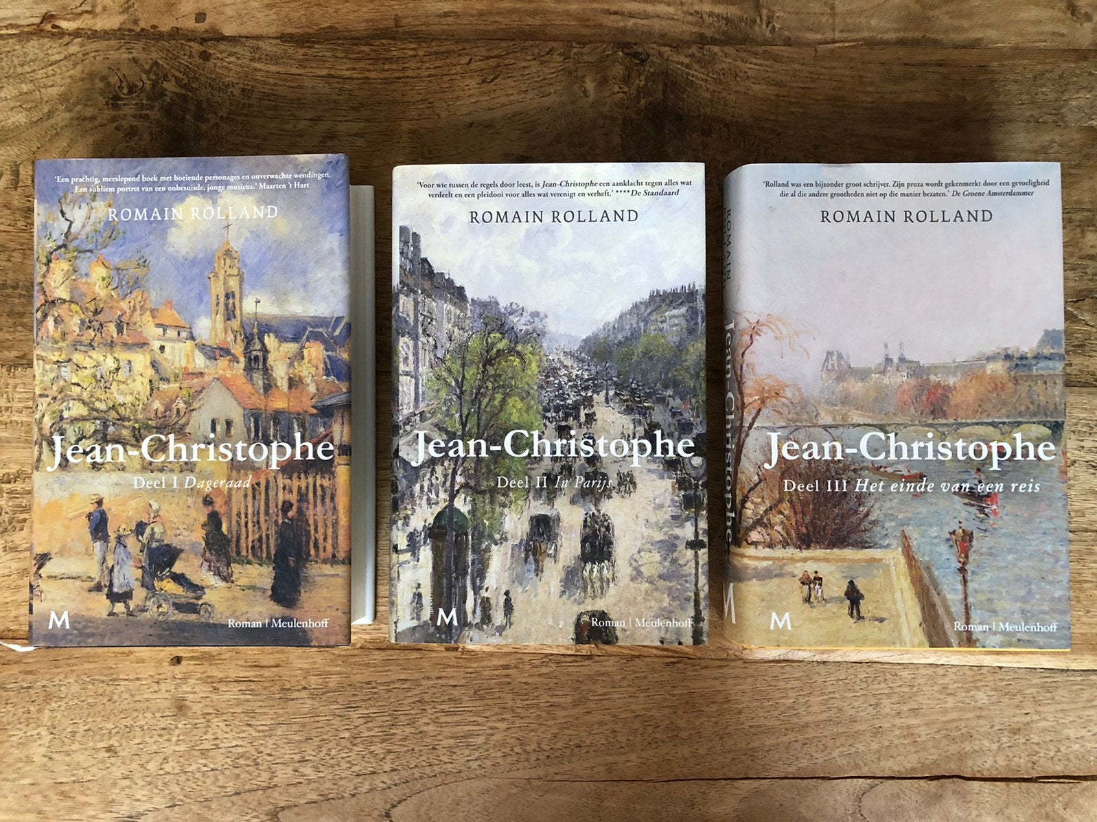 Romain Rolland - Dageraad 1 In Parijs 2 Het einde v/e reis 3, Boeken, Ophalen of Verzenden, Zo goed als nieuw, Romain Rolland