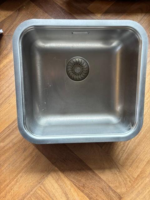 Spoelbak rechthoekig, Huis en Inrichting, Keuken | Keukenelementen, Ophalen, Gebruikt, 50 tot 100 cm, Minder dan 100 cm