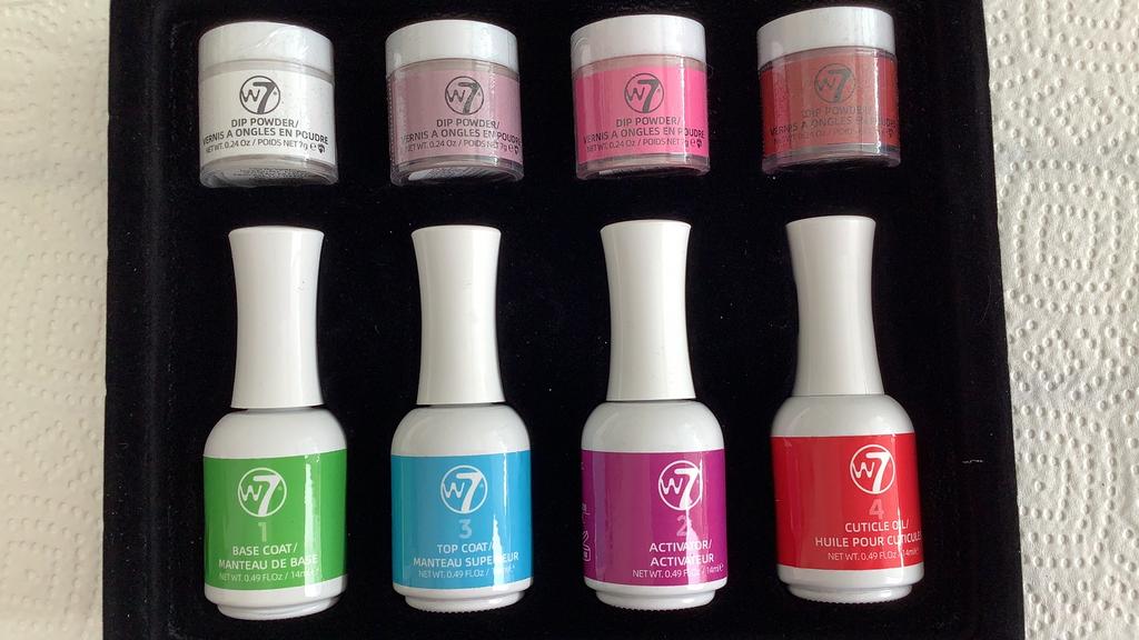 w7  nagel set, Ophalen of Verzenden, Zo goed als nieuw, Handen en Nagels, Toebehoren