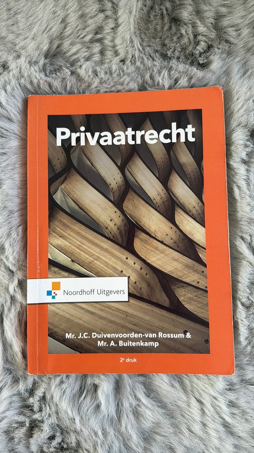 J.C. Duivenvoorden- van Rossum - Privaatrecht, Zo goed als nieuw, HBO, Ophalen of Verzenden, Alpha