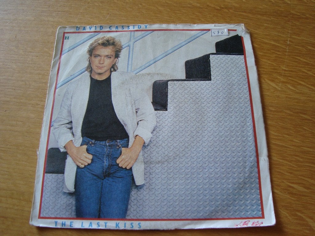 David cassidy- the last kiss, Cd's en Dvd's, Vinyl Singles, Ophalen of Verzenden, Zo goed als nieuw, Pop