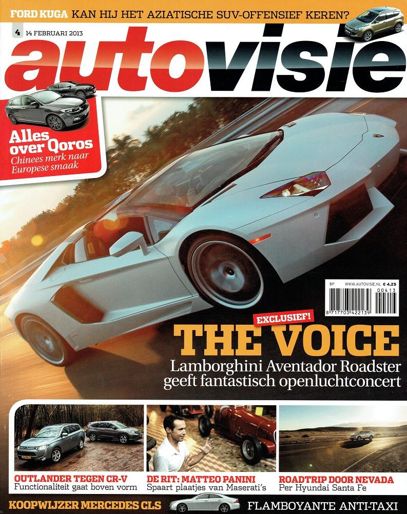 Autovisie 2013 nr. 4 (o.a Honda CR-V & Mitsubishi Outlander), Verzenden, Gelezen, Algemeen